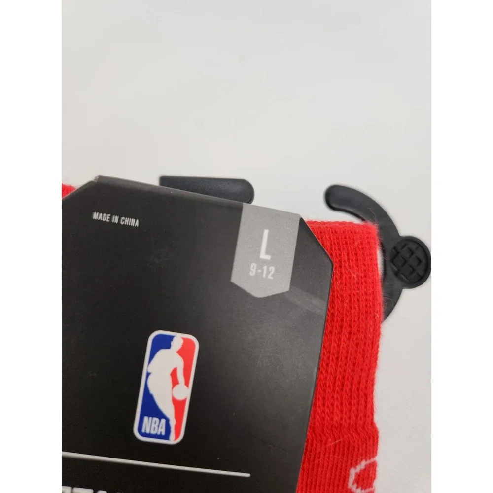 Stance LA Clippers Playbook Crew Socks Basketball‎ NBA Large Men's 9-12 Red